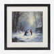 Winter Scene Wall art 44x44cm - Image 1 - please select to enlarge image