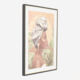 Woman Side Profile Wall Art - Image 1 - please select to enlarge image