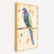 Parrot Canvas Wall Art 70x50cm - Image 1 - please select to enlarge image