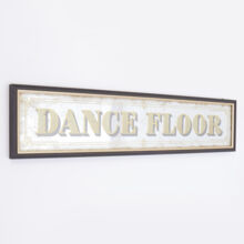 Dance Floor Mirror Wall Art 22x97cm