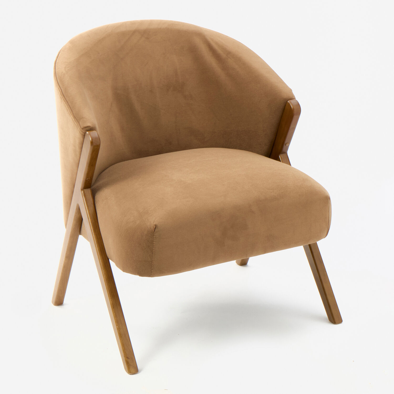 Velvet Chairs Tk Maxx Occasional Chairs Beige Velvet Z Chair