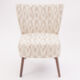 Natural Abstract Pattern Chair 85x64cm - Image 2 - please select to enlarge image