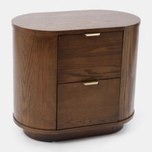 Wooden Bedside Table 55x64cm