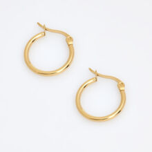 LV Hoop Inspired Earrings Large – Ziah Jewels