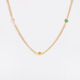 18ct Gold Plated Sterling Silver Chain Necklace  - Image 1 - please select to enlarge image