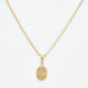 14ct Gold Plated Nostalgia Necklace - Image 1 - please select to enlarge image