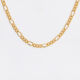 18ct Gold Plated Chain Necklace - Image 1 - please select to enlarge image