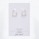 Silver Plated Boxed Hoop Earrings  - Image 3 - please select to enlarge image