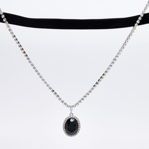 Two Pack Black & Silver Tone Necklaces  - Image 1 - please select to enlarge image