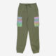 Green Cargo Joggers - Image 1 - please select to enlarge image