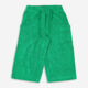 Green Towelling Cargo Shorts  - Image 1 - please select to enlarge image