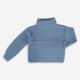 Sky Blue Knitted Turtle Neck Jumper  - Image 2 - please select to enlarge image