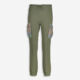 Green Cuffed Cargo Joggers - Image 1 - please select to enlarge image