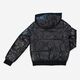 Schwarze Pufferjacke mit Kapuze - Bild 2 - bitte auswählen, um das Bild zu vergrößern