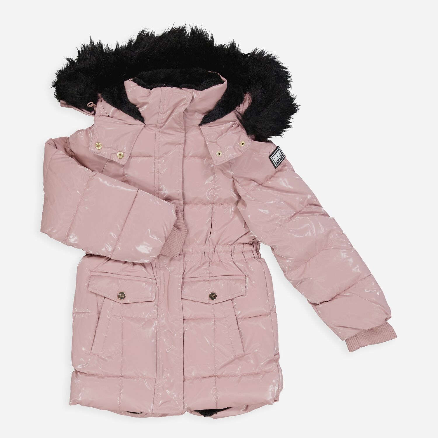 Pink Dusty Rose Puffer Jacket TK Maxx UK