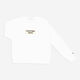 Bright White Logo Hero Sweatshirt - Image 1 - please select to enlarge image