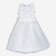 White Floral Embellished Dress - Image 1 - please select to enlarge image
