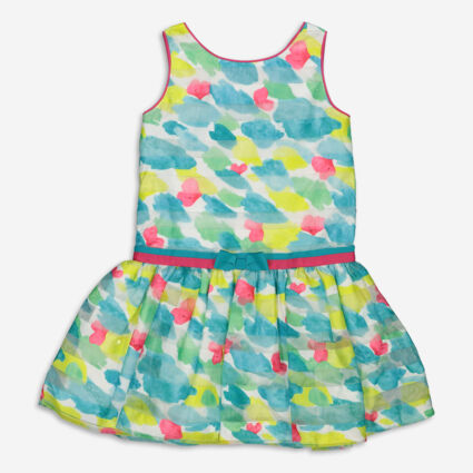Multicoloured Bow Dress - Image 1 - please select to enlarge image