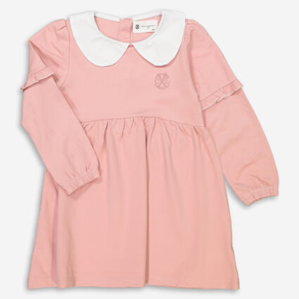 Pink Collared Dress - Image 1 - please select to enlarge image