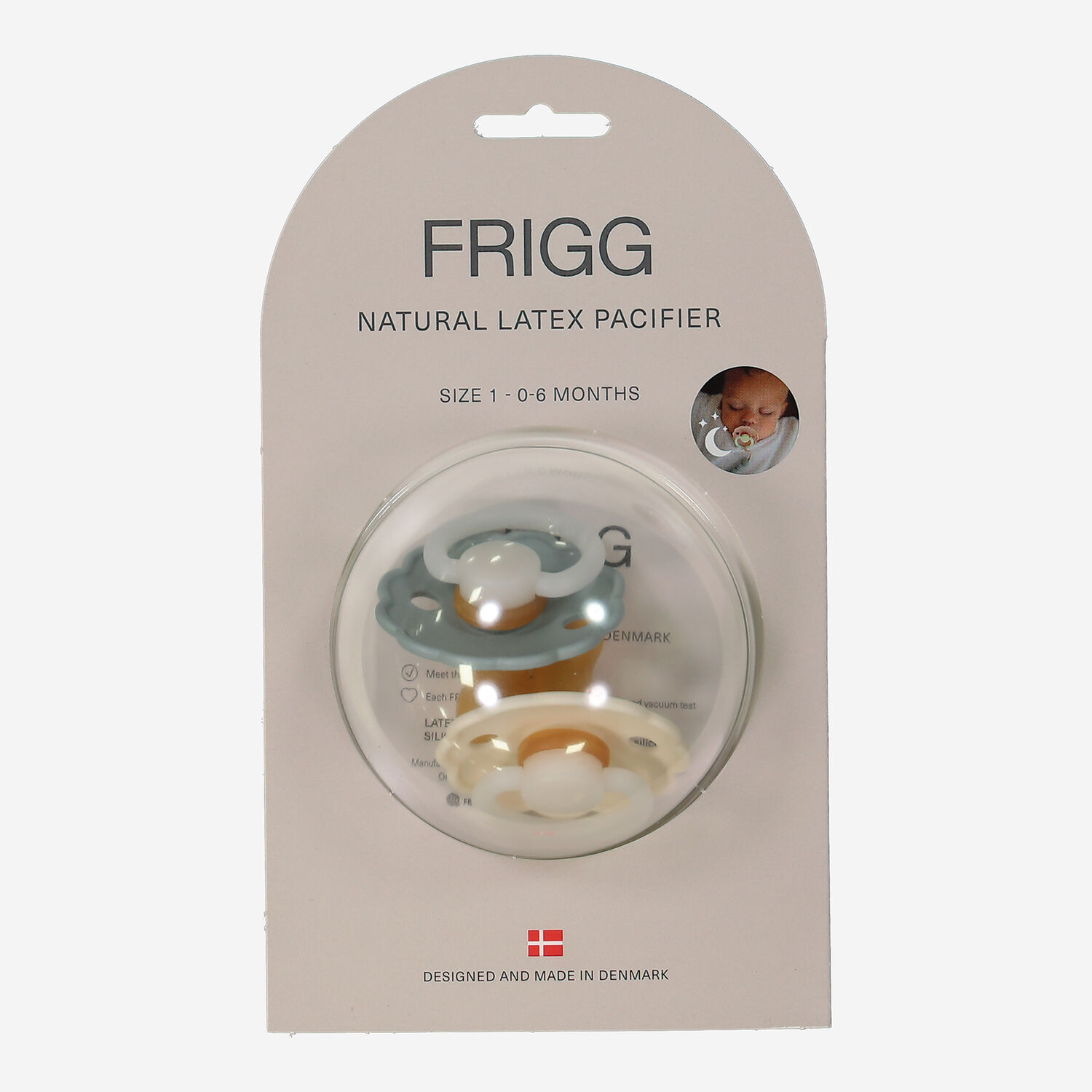 Two Pack Blue & White Pacifiers Two Pack Blue & White Pacifiers