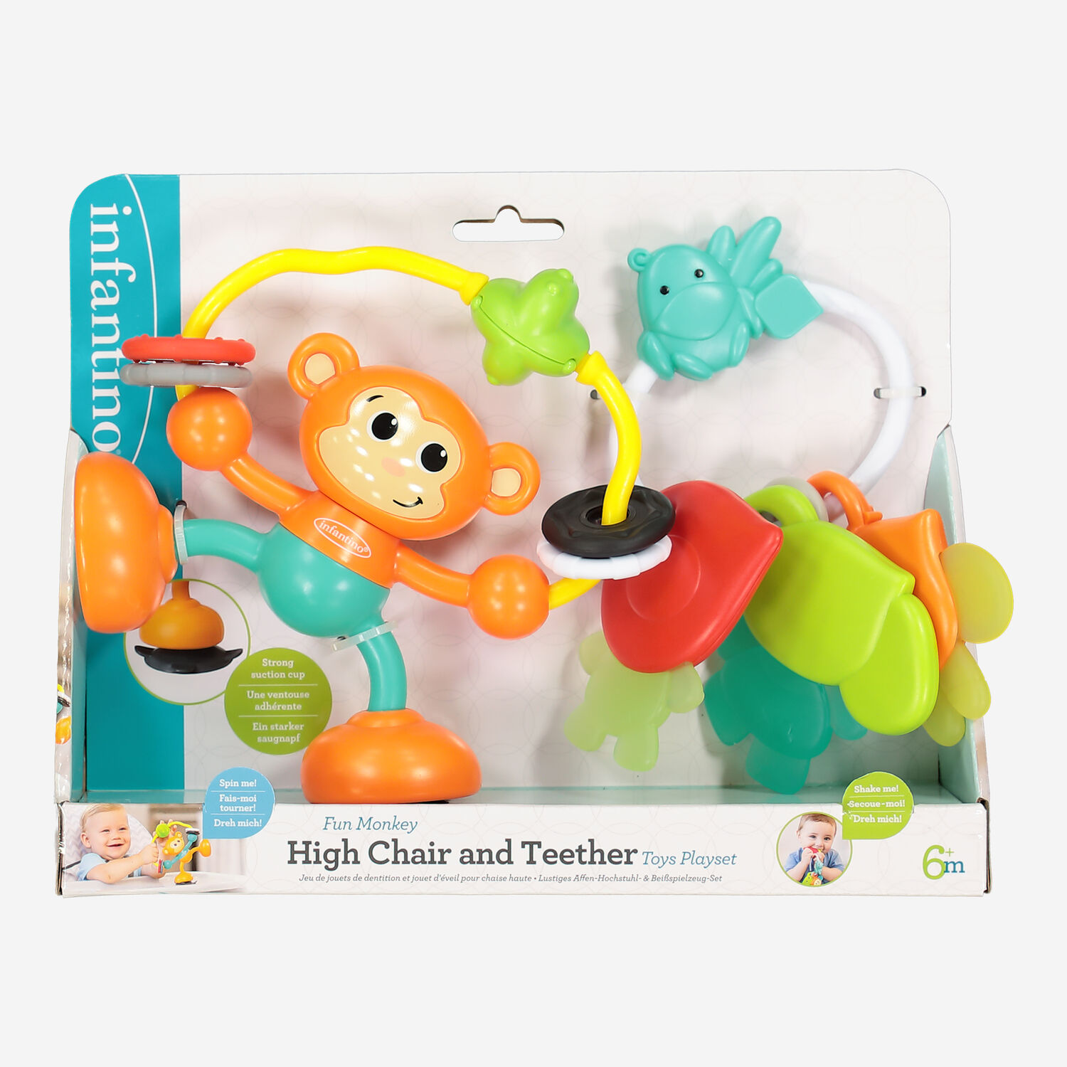 Multicoloured High Chair Teether TK Maxx UK