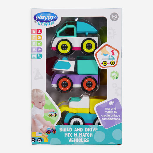 Mehrfarbige Fahrzeuge zum Zusammenbauen - Bild 1 - bitte auswählen, um das Bild zu vergrößern