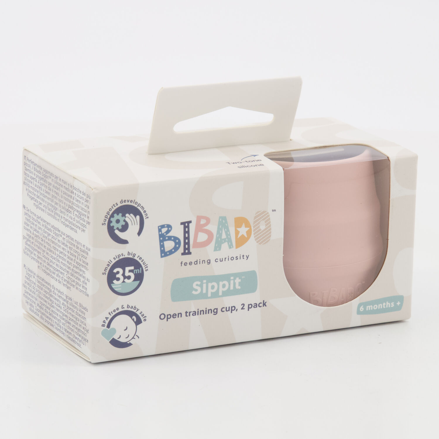 Two Pack Pink Open Training Cups TK Maxx UK1