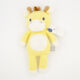 Yellow Noah Giraffe Whimsical Knit Toy 35x18cm - Image 1 - please select to enlarge image