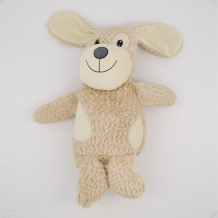 Sand Plush Puppy Toy - Image 1 - please select to enlarge image