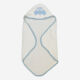 White Hooded Towel 90x90cm - Image 1 - please select to enlarge image
