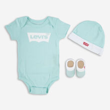 Green Newborn Three Piece Set