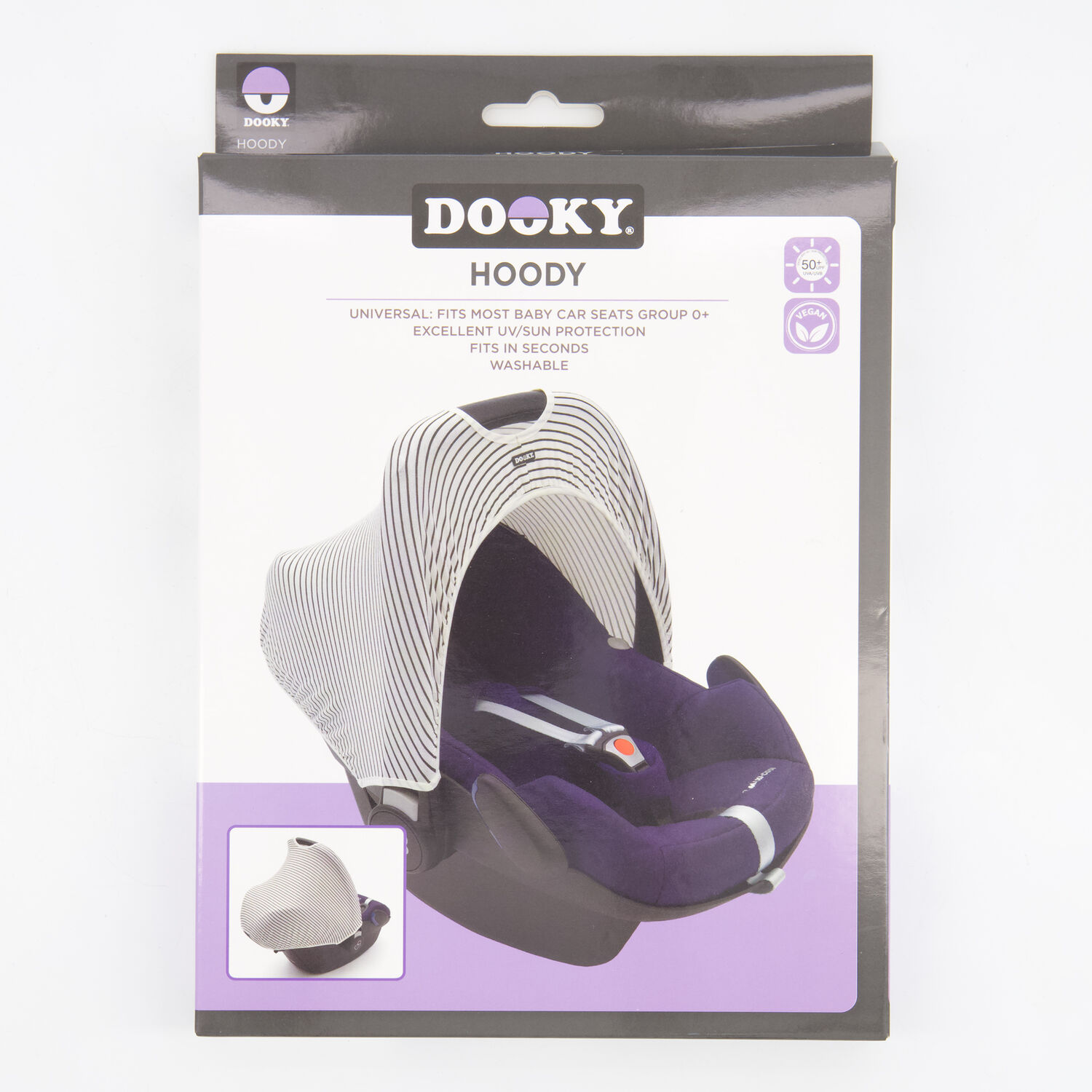 Blue & White San Marino Hoody Carseat Hood Blue & White San Marino Hoody Carseat Hood