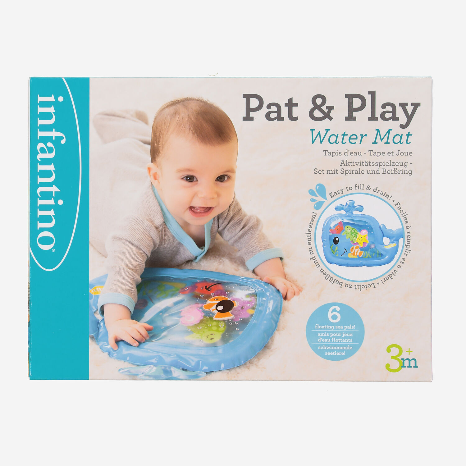 Baby Playgro Pat And Play Water Mat Blue Pat Play Water Mat