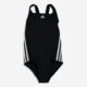 Black Sports Swimsuit  - Image 1 - please select to enlarge image