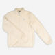 Cream Plush Zip Up Fleece - Image 1 - please select to enlarge image