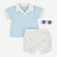 3 Piece Trunks & Towel Set  - Image 1 - please select to enlarge image