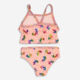 Pink Two Piece Unicorn Swimsuit Set - Image 2 - please select to enlarge image