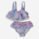 Two Piece Multi Tie Dye Bikini Set - Image 1 - please select to enlarge image