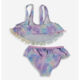 Two Piece Multi Tie Dye Bikini Set - Image 2 - please select to enlarge image