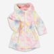Multicolour Tie Dye Hooded Raincoat - Image 1 - please select to enlarge image