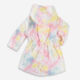 Multicolour Tie Dye Hooded Raincoat - Image 2 - please select to enlarge image