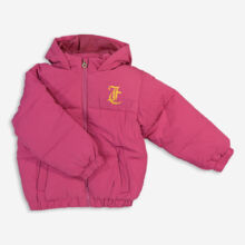 Pink Festival Baffle Puffer Jacket