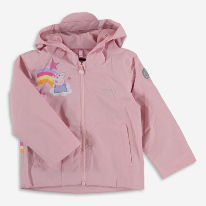 Pink Summer Raincoat  - Image 1 - please select to enlarge image