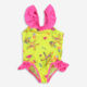 Yellow Fluorescent Shells Swimsuit  - Image 1 - please select to enlarge image