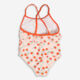Pink & Orange Patterned Swimsuit - Image 2 - please select to enlarge image