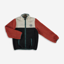 Multicoloured Sherpa Jacket