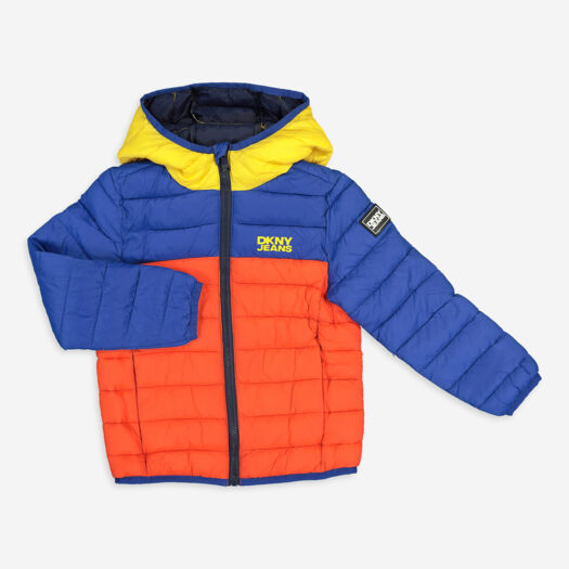 Multicolour Puffer Jacket - Image 1 - please select to enlarge image