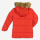 Red Branded Puffer Jacket - Image 2 - please select to enlarge image