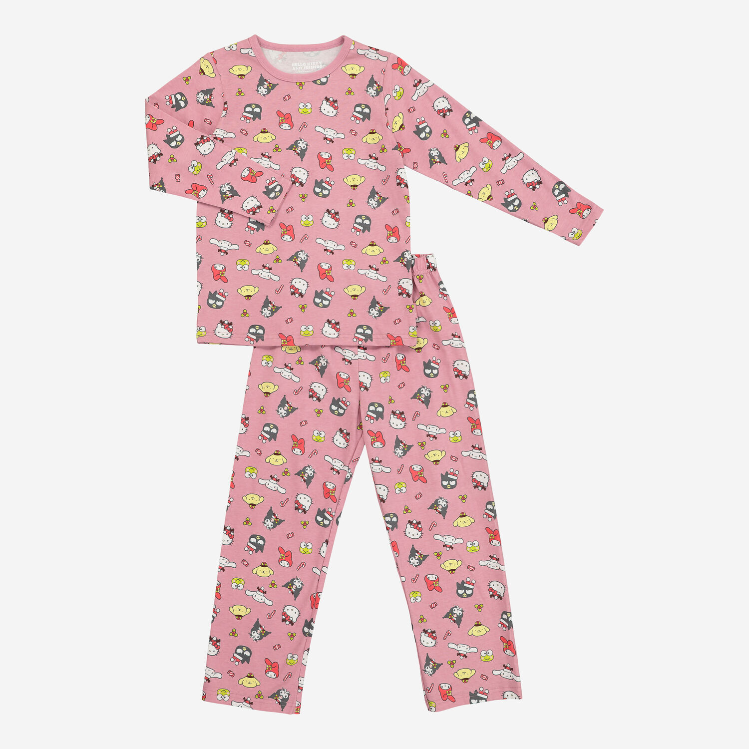 Two Piece Pink Character Graphic Pyjamas TK Maxx UK - Main Image