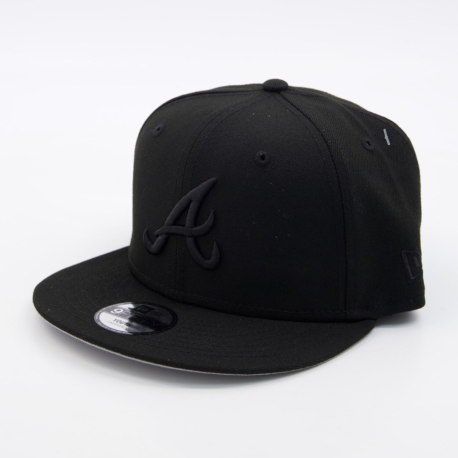 Black Atlanta Braves Logo Baseball Cap Black Atlanta Braves Logo Baseball Cap